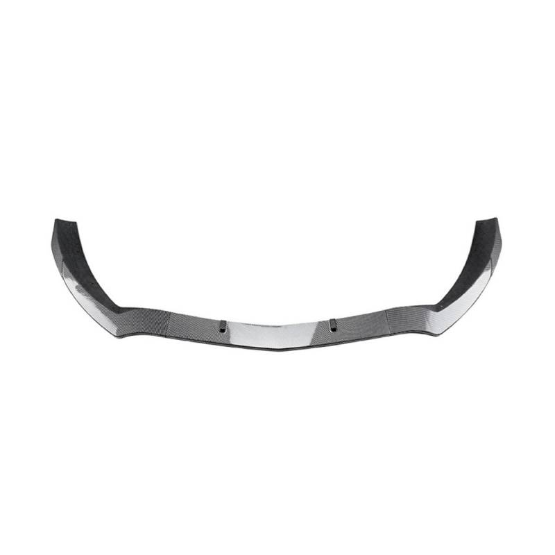 Auto Frontspoiler Frontlippe Spoiler für Benz CLA C117 2016-2019 Late, Anti Kollision Frontstoßstange Spoiler Body Kit, Auto Mods Exterieur,B-Carbon Fiber von YTECAPM