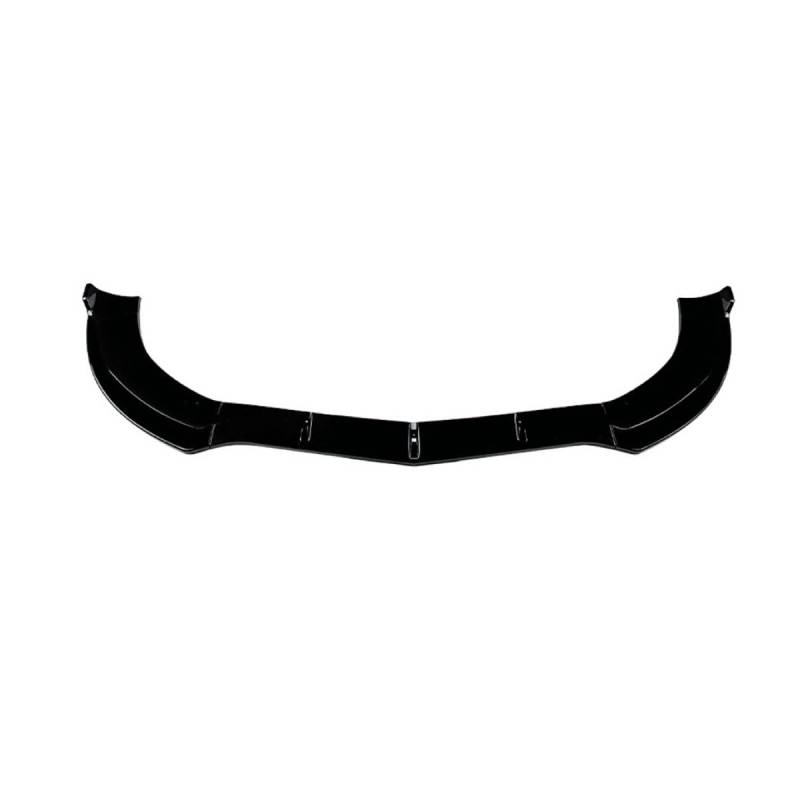 Auto Frontspoiler Frontlippe Spoiler für Benz CLS-Class C218 X218 Late 2014-2017 AMG, Anti Kollision Frontstoßstange Spoiler Body Kit, Auto Mods Exterieur,A-Glossy Black von YTECAPM