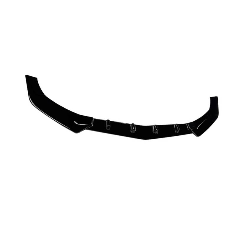 Auto Frontspoiler Frontlippe Spoiler für Benz E-Class W212 Late 2012-2015 AMG, Anti Kollision Frontstoßstange Spoiler Body Kit, Auto Mods Exterieur,A-Glossy Black von YTECAPM