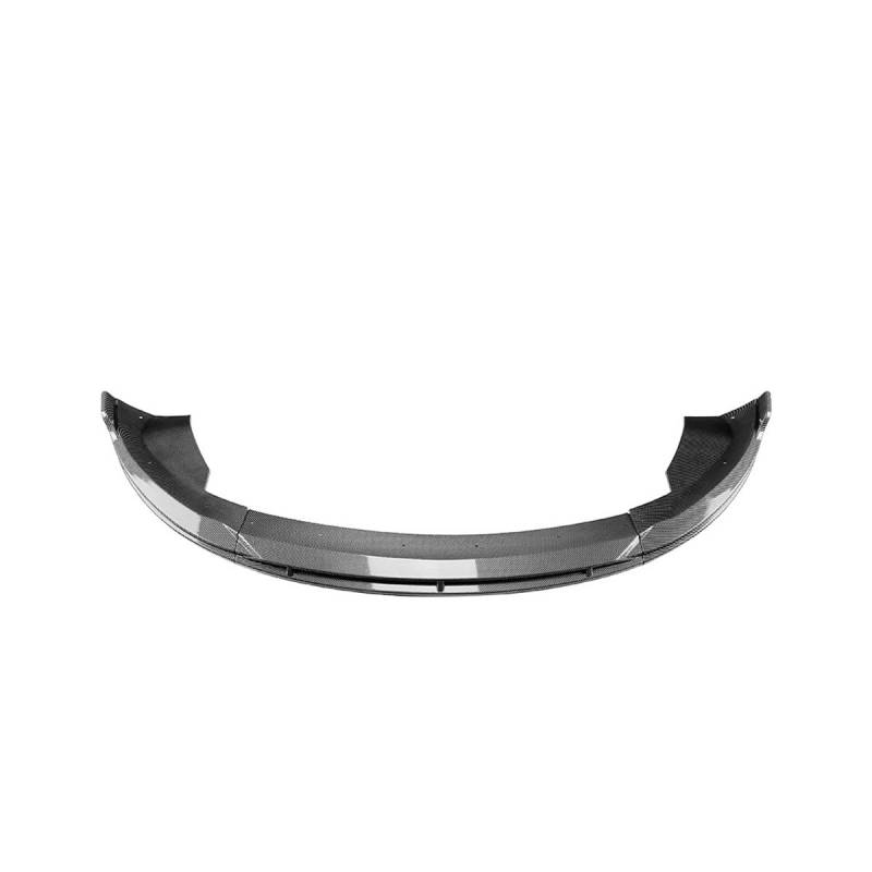 Auto Frontspoiler Frontlippe Spoiler für Tesla Model 3 2024+, Anti Kollision Frontstoßstange Spoiler Body Kit, Auto Mods Exterieur,B-Carbon Fiber von YTECAPM