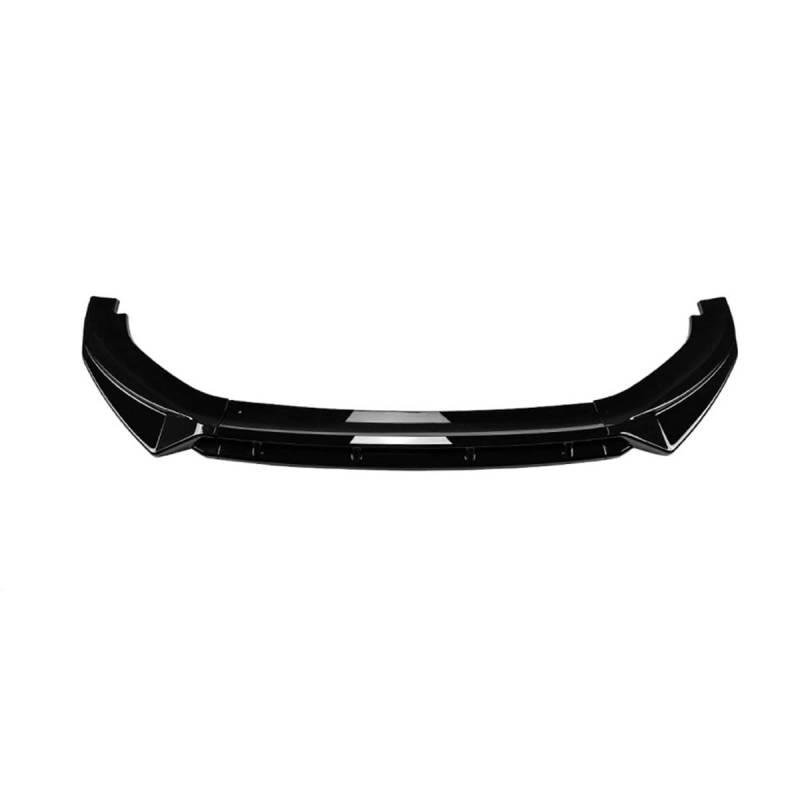 Auto Frontspoiler Frontlippe Spoiler für Tiguan MK3 2024, Anti Kollision Frontstoßstange Spoiler Body Kit, Auto Mods Exterieur,A-Glossy Black von YTECAPM