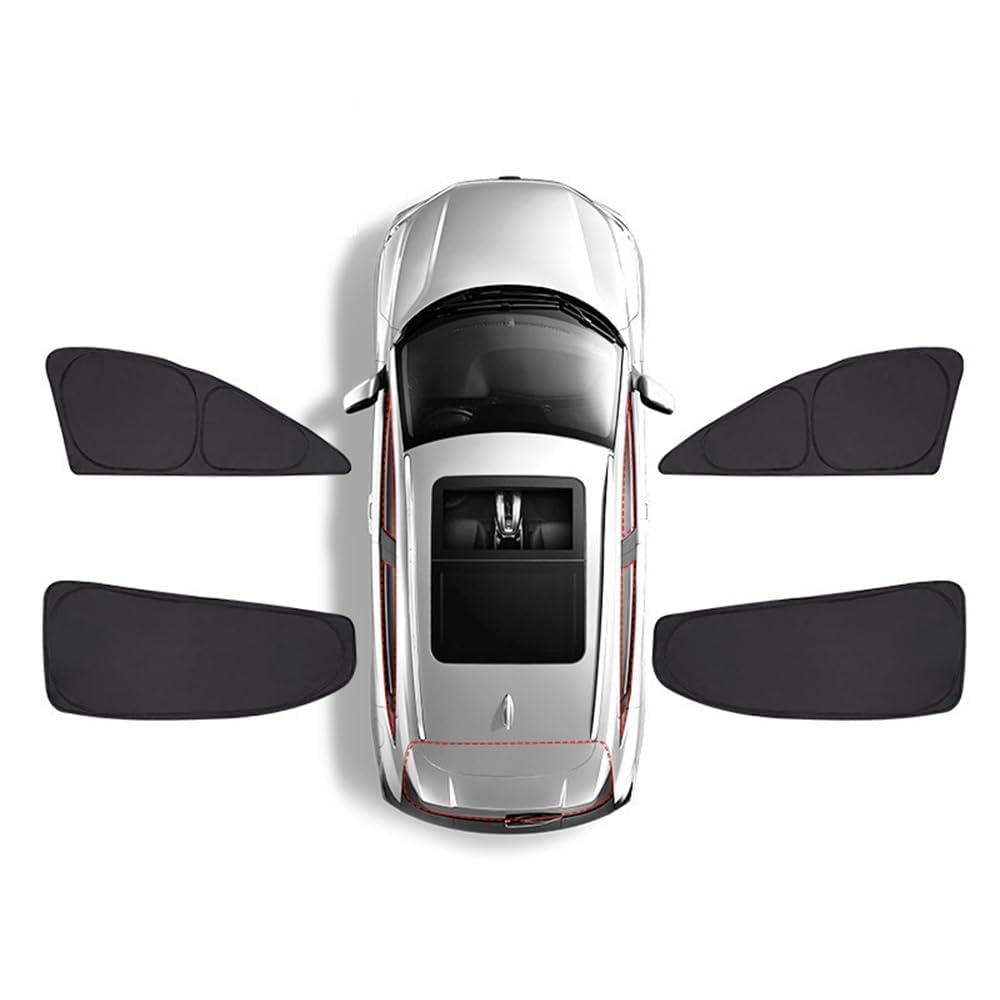 Auto-Sonnenschutz für Toyota Prado Middle East Edition 2010-2023, Sonnenblende, Sonnenrollo für das Auto, Auto-Sonnenschutz,4PCS Auto-Sonnenschutz für Toyota Prado Middle East Edition 2010-2023, Sonnenblende, Sonnenrollo für das Auto, Auto-Sonnenschutz,4PCS von YTECAPM