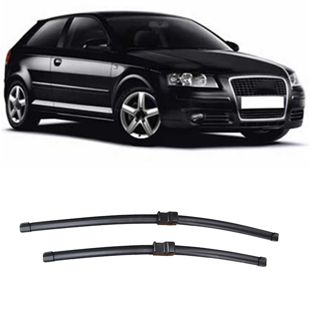 Scheibenwischerblätter für Audi A3 8P 2003-2004 24"+19" Frontscheibe Wischerblätter Autofrontbürsten Fenster Windschutzscheibe Scheibenwischer Scheibenwischerblätter für Audi A3 8P 2003-2004 24"+19" Frontscheibe Wischerblätter Autofrontbürsten Fenster Windschutzscheibe Scheibenwischer von YTECAPM