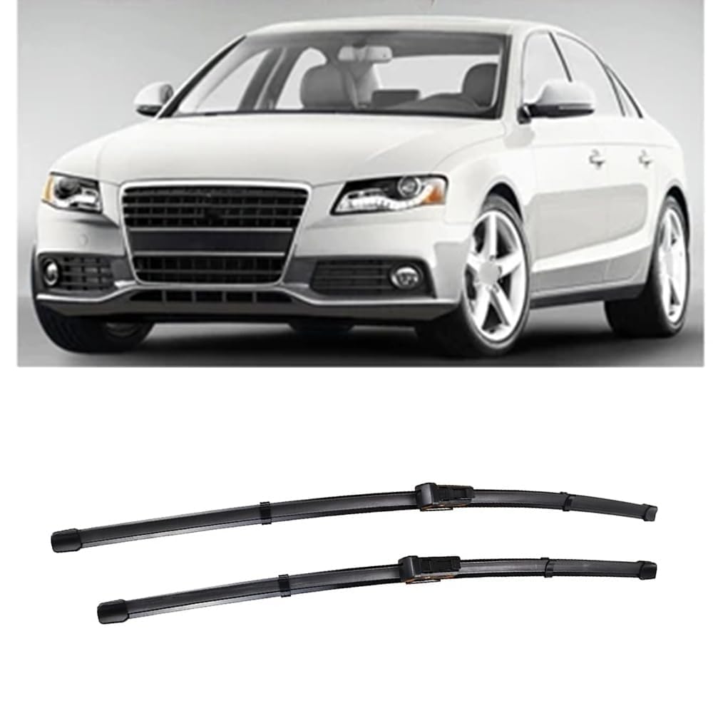 Scheibenwischerblätter für Audi A4 B8 B9 Allroad 2008-2023 24"+20" Frontscheibe Wischerblätter Autofrontbürsten Fenster Windschutzscheibe Scheibenwischer Scheibenwischerblätter für Audi A4 B8 B9 Allroad 2008-2023 24"+20" Frontscheibe Wischerblätter Autofrontbürsten Fenster Windschutzscheibe Scheibenwischer von YTECAPM