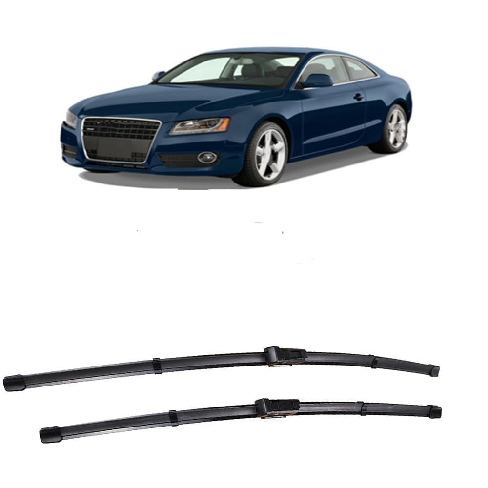 Scheibenwischerblätter für Audi A5 2008-2016 24"+20" Frontscheibe Wischerblätter Autofrontbürsten Fenster Windschutzscheibe Scheibenwischer Scheibenwischerblätter für Audi A5 2008-2016 24"+20" Frontscheibe Wischerblätter Autofrontbürsten Fenster Windschutzscheibe Scheibenwischer von YTECAPM