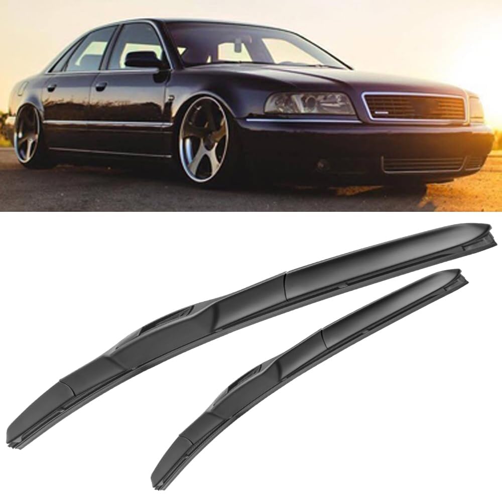 Scheibenwischerblätter für Audi A8 D2 1994-2002 22"+21" Frontscheibe Wischerblätter Autofrontbürsten Fenster Windschutzscheibe Scheibenwischer Scheibenwischerblätter für Audi A8 D2 1994-2002 22"+21" Frontscheibe Wischerblätter Autofrontbürsten Fenster Windschutzscheibe Scheibenwischer von YTECAPM