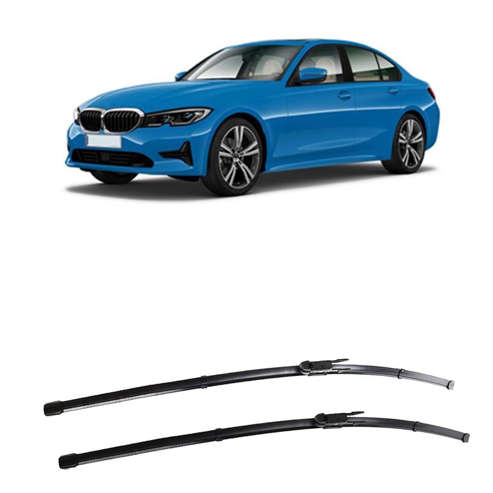 Scheibenwischerblätter für BMW 3 Series G20 G21 2019-2023 24"+19" Frontscheibe Wischerblätter Autofrontbürsten Fenster Windschutzscheibe Scheibenwischer Scheibenwischerblätter für BMW 3 Series G20 G21 2019-2023 24"+19" Frontscheibe Wischerblätter Autofrontbürsten Fenster Windschutzscheibe Scheibenwischer von YTECAPM