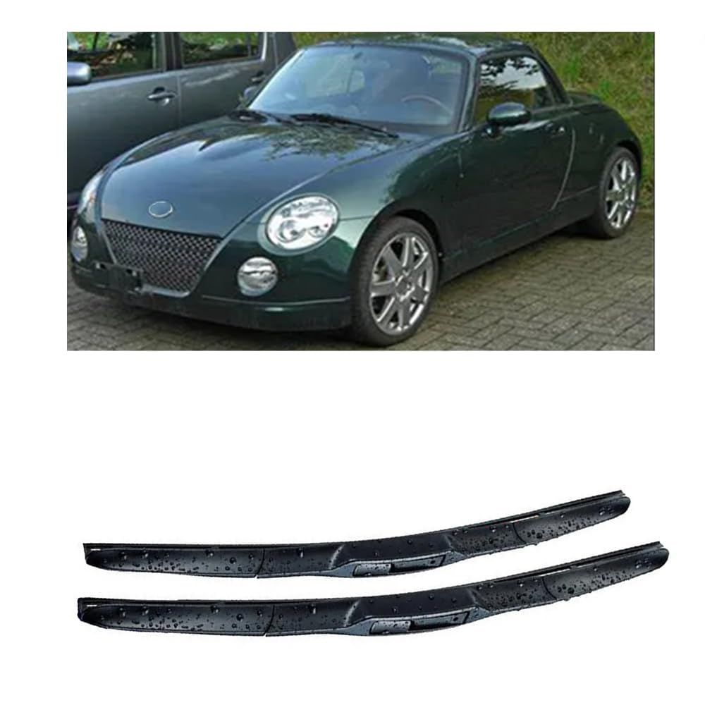 Scheibenwischerblätter für Daihatsu Copen 2002-2012 18"+16" Frontscheibe Wischerblätter Autofrontbürsten Fenster Windschutzscheibe Scheibenwischer Scheibenwischerblätter für Daihatsu Copen 2002-2012 18"+16" Frontscheibe Wischerblätter Autofrontbürsten Fenster Windschutzscheibe Scheibenwischer von YTECAPM