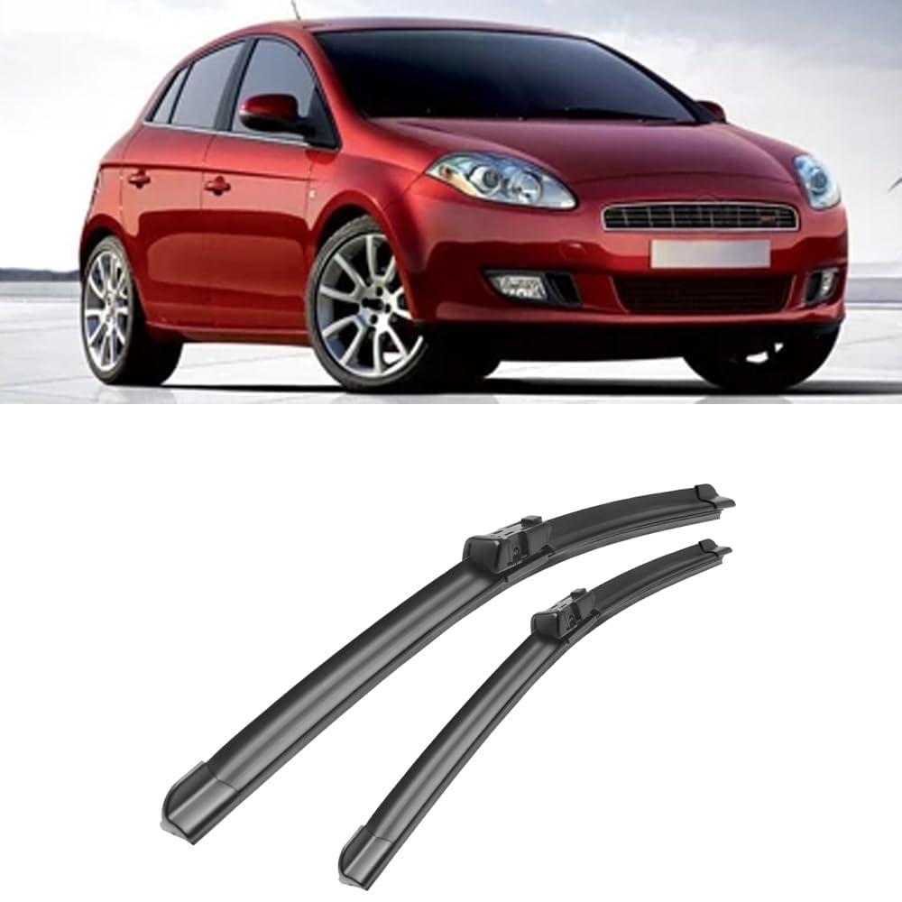 Scheibenwischerblätter für FIAT Bravo 2007-2013 24"+18" Frontscheibe Wischerblätter Autofrontbürsten Fenster Windschutzscheibe Scheibenwischer Scheibenwischerblätter für FIAT Bravo 2007-2013 24"+18" Frontscheibe Wischerblätter Autofrontbürsten Fenster Windschutzscheibe Scheibenwischer von YTECAPM