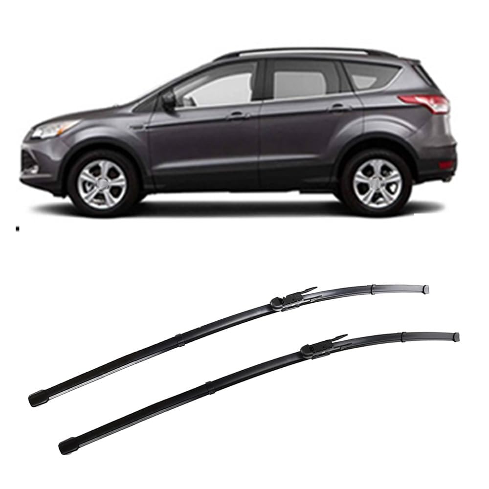 Scheibenwischerblätter für Ford Escape Kuga 2013-2019 28"+28" Frontscheibe Wischerblätter Autofrontbürsten Fenster Windschutzscheibe Scheibenwischer Scheibenwischerblätter für Ford Escape Kuga 2013-2019 28"+28" Frontscheibe Wischerblätter Autofrontbürsten Fenster Windschutzscheibe Scheibenwischer von YTECAPM
