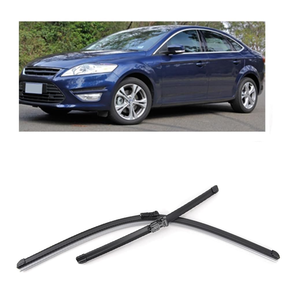 Scheibenwischerblätter für Ford Mondeo 4 2007-2014 26"+19" Frontscheibe Wischerblätter Autofrontbürsten Fenster Windschutzscheibe Scheibenwischer Scheibenwischerblätter für Ford Mondeo 4 2007-2014 26"+19" Frontscheibe Wischerblätter Autofrontbürsten Fenster Windschutzscheibe Scheibenwischer von YTECAPM
