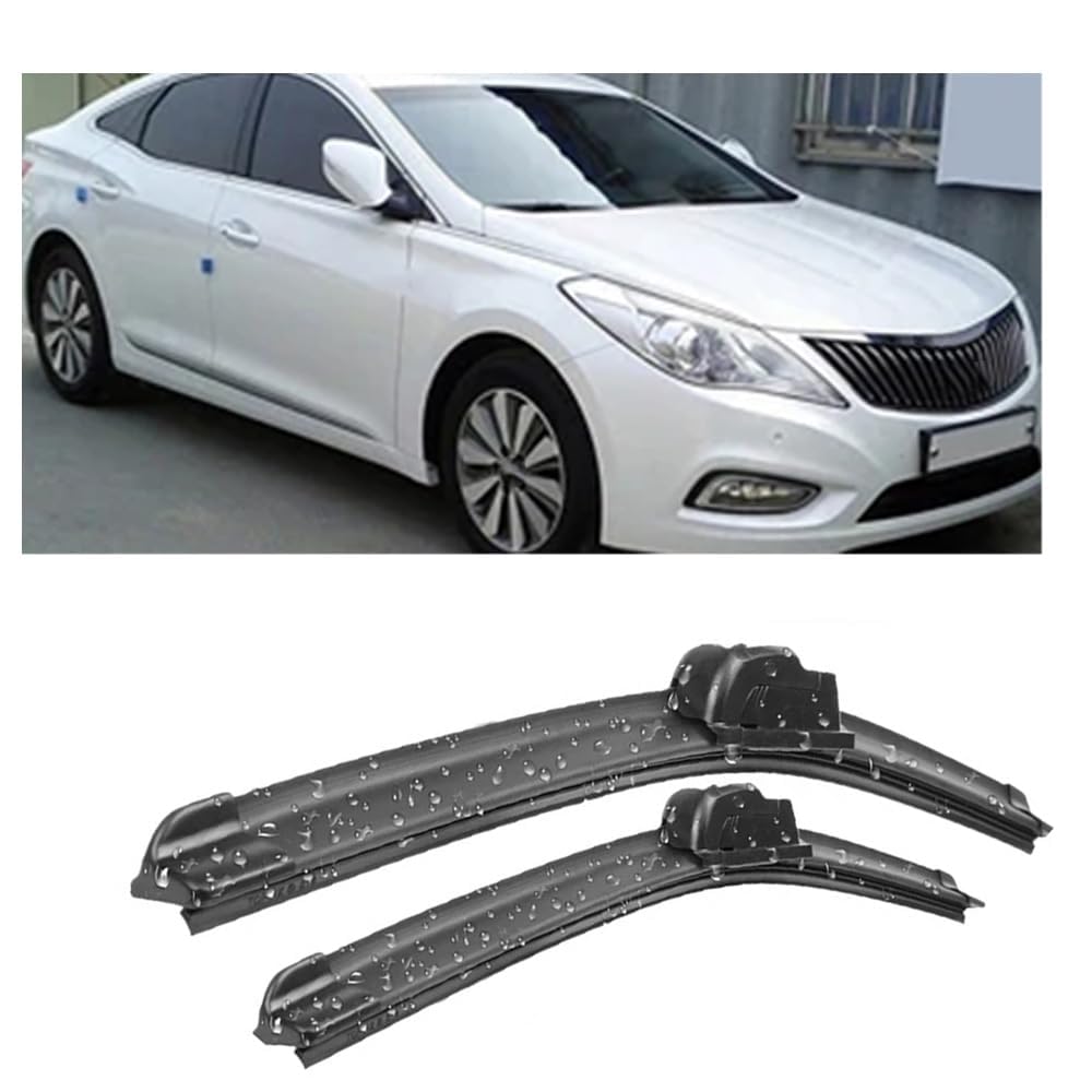 Scheibenwischerblätter für Hyundai Grandeur Azera HG 2012-2017 26"+18" Frontscheibe Wischerblätter Autofrontbürsten Fenster Windschutzscheibe Scheibenwischer Scheibenwischerblätter für Hyundai Grandeur Azera HG 2012-2017 26"+18" Frontscheibe Wischerblätter Autofrontbürsten Fenster Windschutzscheibe Scheibenwischer von YTECAPM