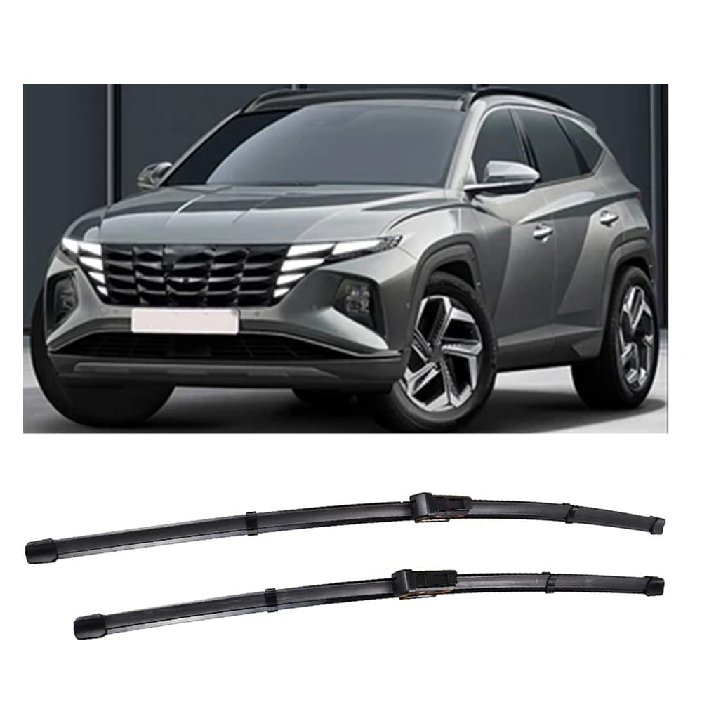 Scheibenwischerblätter für Hyundai Tucson 2020-2023 26"+19" Frontscheibe Wischerblätter Autofrontbürsten Fenster Windschutzscheibe Scheibenwischer Scheibenwischerblätter für Hyundai Tucson 2020-2023 26"+19" Frontscheibe Wischerblätter Autofrontbürsten Fenster Windschutzscheibe Scheibenwischer von YTECAPM