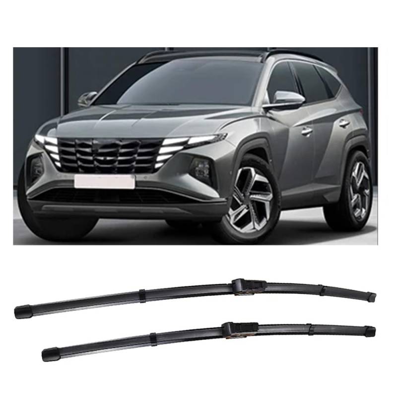 Scheibenwischerblätter für Hyundai Tucson 2020-2023 26"+19" Frontscheibe Wischerblätter Autofrontbürsten Fenster Windschutzscheibe Scheibenwischer von YTECAPM
