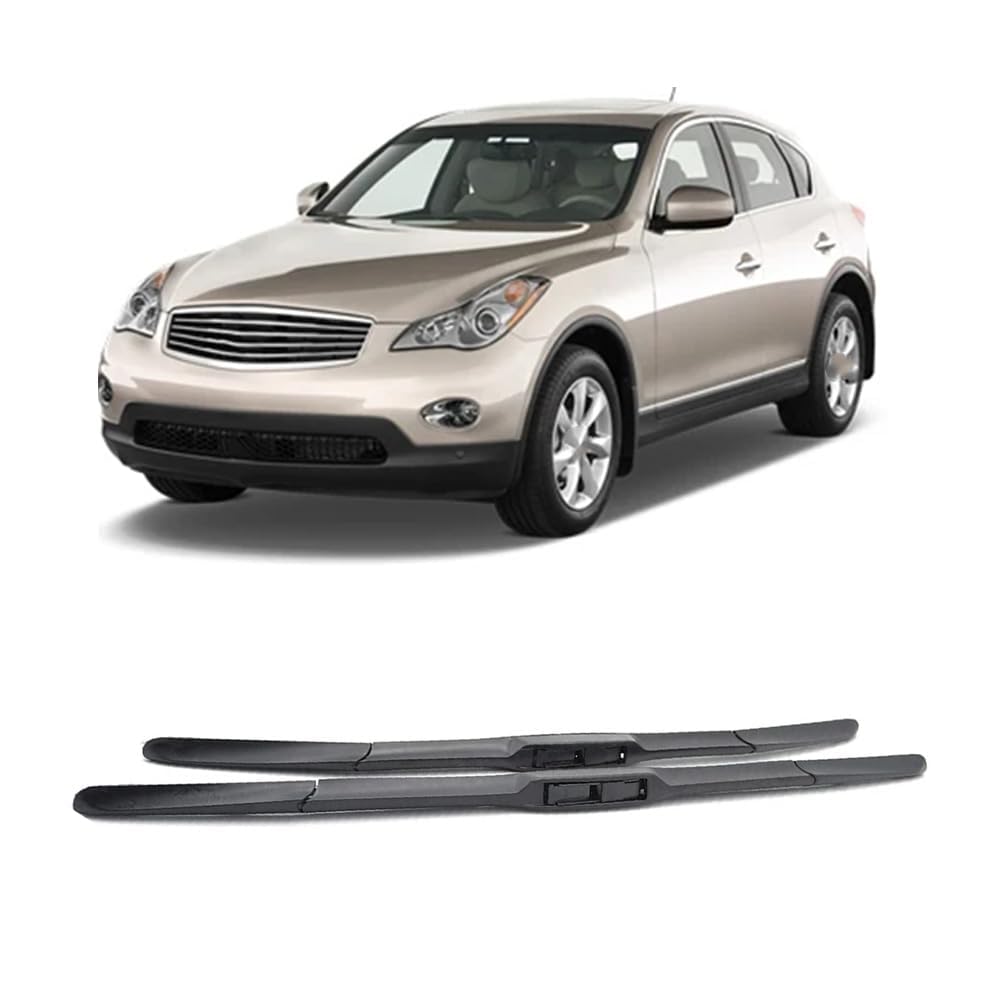 Scheibenwischerblätter für Infiniti EX35 facelifted 2011-2012 24"+17" Frontscheibe Wischerblätter Autofrontbürsten Fenster Windschutzscheibe Scheibenwischer Scheibenwischerblätter für Infiniti EX35 facelifted 2011-2012 24"+17" Frontscheibe Wischerblätter Autofrontbürsten Fenster Windschutzscheibe Scheibenwischer von YTECAPM