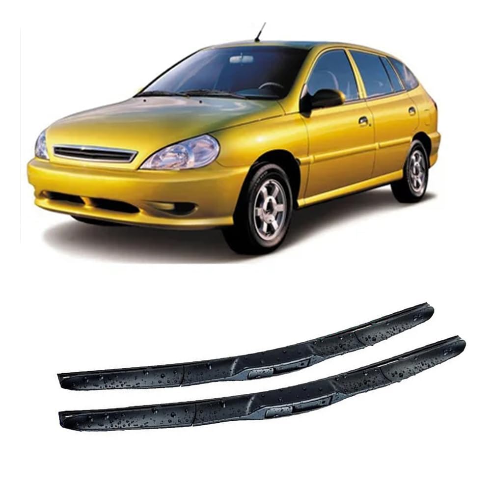 Scheibenwischerblätter für KIA Rio 1 DC 2000-2005 21"+18" Frontscheibe Wischerblätter Autofrontbürsten Fenster Windschutzscheibe Scheibenwischer Scheibenwischerblätter für KIA Rio 1 DC 2000-2005 21"+18" Frontscheibe Wischerblätter Autofrontbürsten Fenster Windschutzscheibe Scheibenwischer von YTECAPM
