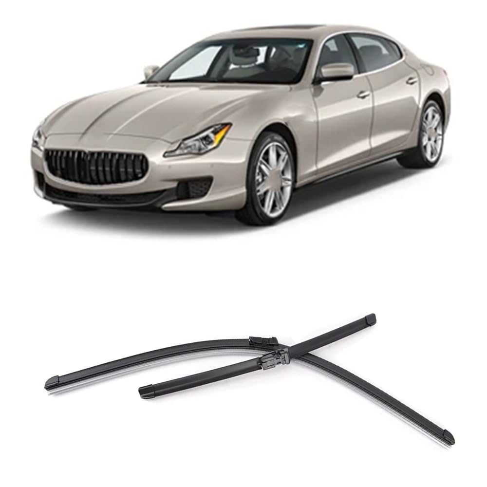 Scheibenwischerblätter für Maserati Quattroporte 2014-2017 26"+19" Frontscheibe Wischerblätter Autofrontbürsten Fenster Windschutzscheibe Scheibenwischer Scheibenwischerblätter für Maserati Quattroporte 2014-2017 26"+19" Frontscheibe Wischerblätter Autofrontbürsten Fenster Windschutzscheibe Scheibenwischer von YTECAPM
