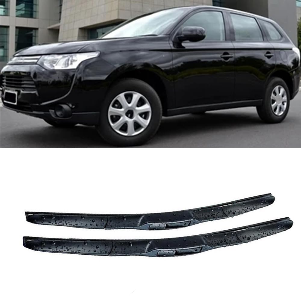 Scheibenwischerblätter für Mitsubishi Outlander 3 GF GG ZJ ZK ZL 2012-2020 26"+18" Frontscheibe Wischerblätter Autofrontbürsten Fenster Windschutzscheibe Scheibenwischer Scheibenwischerblätter für Mitsubishi Outlander 3 GF GG ZJ ZK ZL 2012-2020 26"+18" Frontscheibe Wischerblätter Autofrontbürsten Fenster Windschutzscheibe Scheibenwischer von YTECAPM