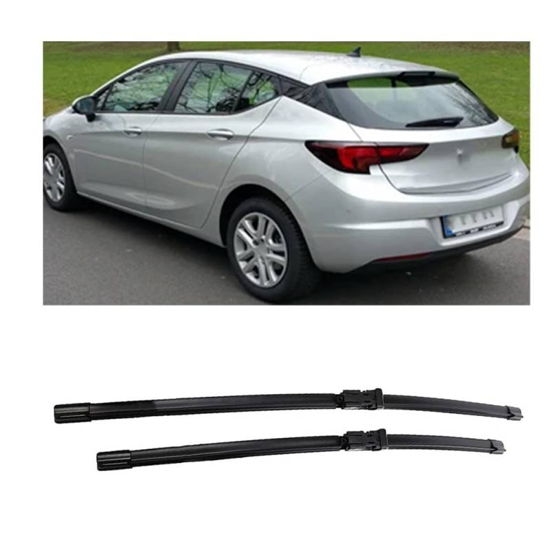 Scheibenwischerblätter für Opel Astra K 2015-2020 28"+24" Frontscheibe Wischerblätter Autofrontbürsten Fenster Windschutzscheibe Scheibenwischer von YTECAPM