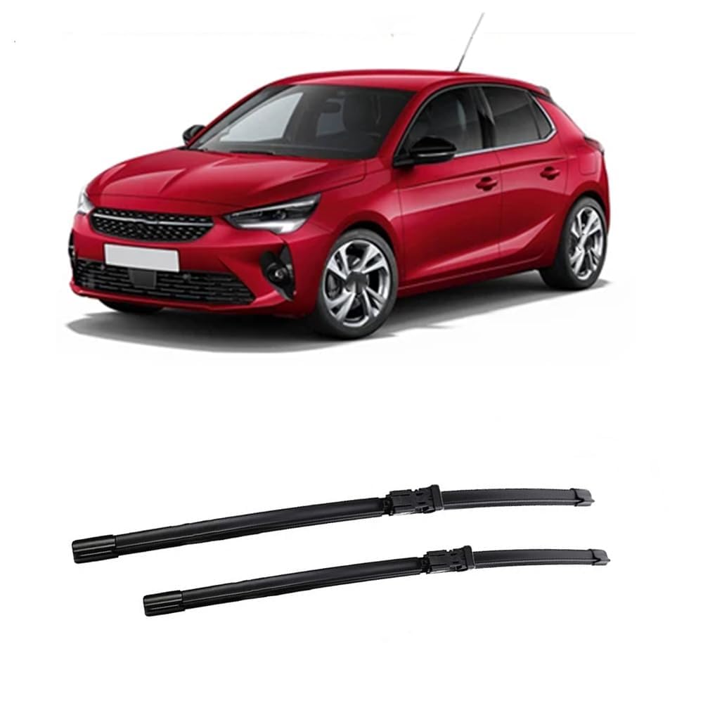 Scheibenwischerblätter für Opel Corsa F 2019-2023 24''+16" Frontscheibe Wischerblätter Autofrontbürsten Fenster Windschutzscheibe Scheibenwischer Scheibenwischerblätter für Opel Corsa F 2019-2023 24''+16" Frontscheibe Wischerblätter Autofrontbürsten Fenster Windschutzscheibe Scheibenwischer von YTECAPM