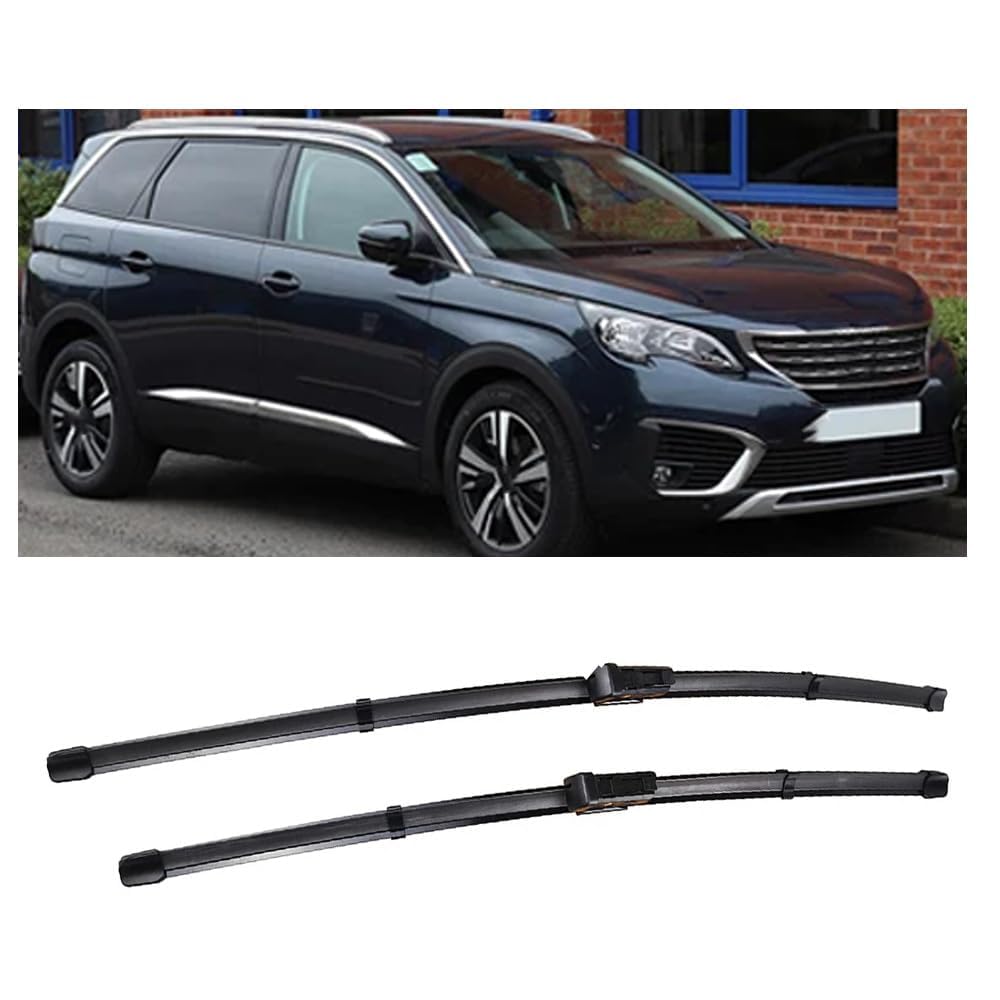 Scheibenwischerblätter für Peugeot 5008 P87 MK2 2017-2023 28"+16" Frontscheibe Wischerblätter Autofrontbürsten Fenster Windschutzscheibe Scheibenwischer Scheibenwischerblätter für Peugeot 5008 P87 MK2 2017-2023 28"+16" Frontscheibe Wischerblätter Autofrontbürsten Fenster Windschutzscheibe Scheibenwischer von YTECAPM