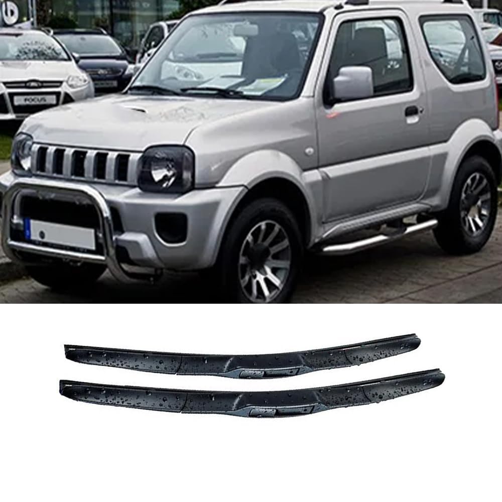 Scheibenwischerblätter für Suzuki Jimny 2008-2018 18"+16" Frontscheibe Wischerblätter Autofrontbürsten Fenster Windschutzscheibe Scheibenwischer Scheibenwischerblätter für Suzuki Jimny 2008-2018 18"+16" Frontscheibe Wischerblätter Autofrontbürsten Fenster Windschutzscheibe Scheibenwischer von YTECAPM