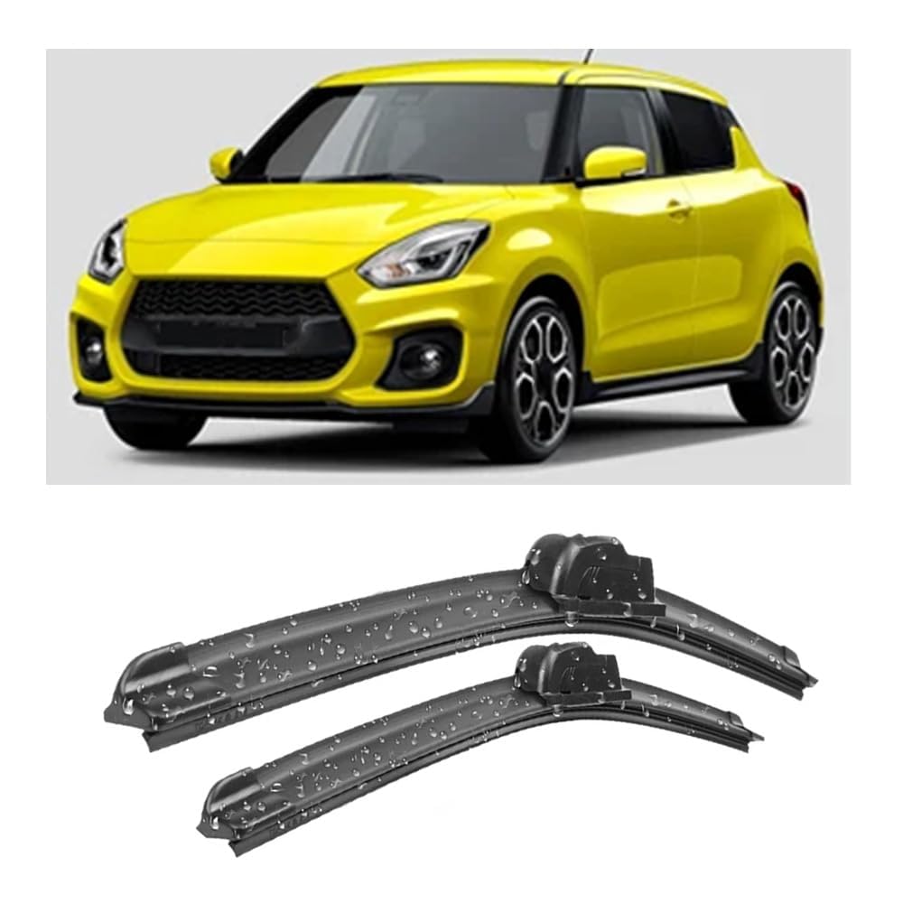 Scheibenwischerblätter für Suzuki Swift V AZ 2017-2023 21"+18" Frontscheibe Wischerblätter Autofrontbürsten Fenster Windschutzscheibe Scheibenwischer Scheibenwischerblätter für Suzuki Swift V AZ 2017-2023 21"+18" Frontscheibe Wischerblätter Autofrontbürsten Fenster Windschutzscheibe Scheibenwischer von YTECAPM