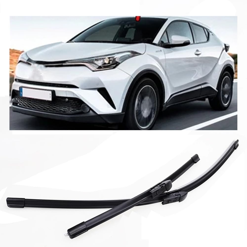 Scheibenwischerblätter für Toyota C-HR/CHR 2016-2023 26"+16" Frontscheibe Wischerblätter Autofrontbürsten Fenster Windschutzscheibe Scheibenwischer Scheibenwischerblätter für Toyota C-HR/CHR 2016-2023 26"+16" Frontscheibe Wischerblätter Autofrontbürsten Fenster Windschutzscheibe Scheibenwischer von YTECAPM