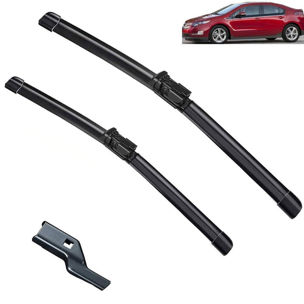 Scheibenwischerblätter für Volt MK1 2010–2016 Frontscheibe Wischerblätter Autofrontbürsten Fenster Windschutzscheibe Scheibenwischer Scheibenwischerblätter für Volt MK1 2010–2016 Frontscheibe Wischerblätter Autofrontbürsten Fenster Windschutzscheibe Scheibenwischer von YTECAPM