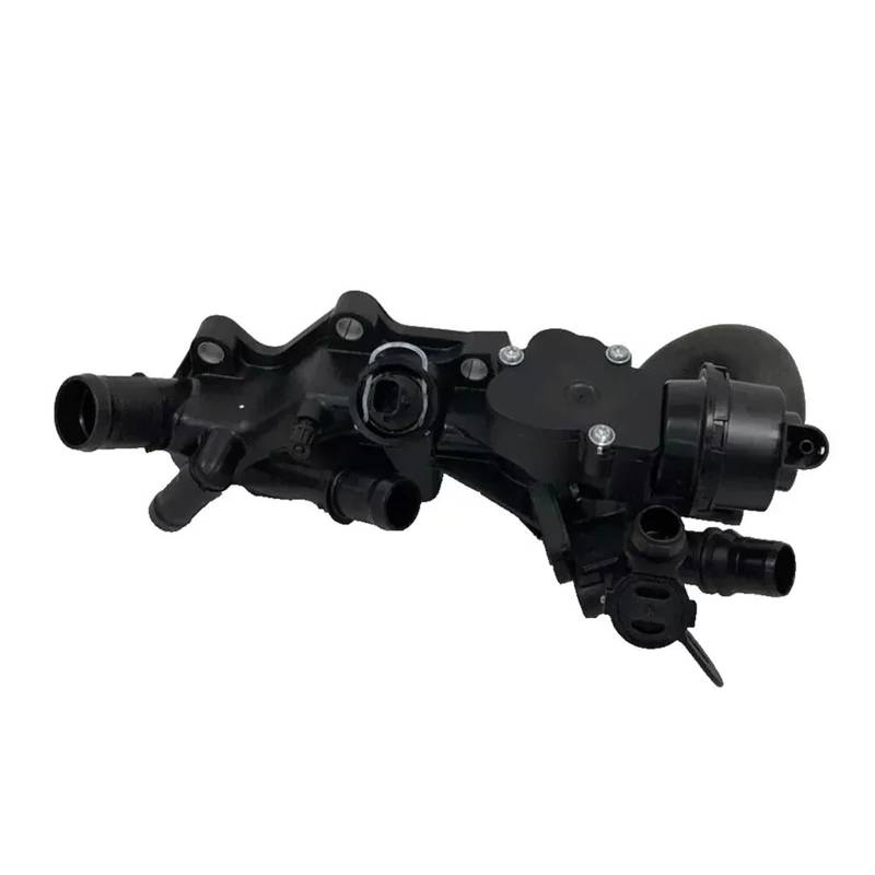 1 Stück schwarzes ABS-Thermostatgehäuse/passend for Nissan/passend for Qashqai/passend for Dacia/passend for Clio OEM-Nummer 110601560R Autozubehör von YTRAVHI