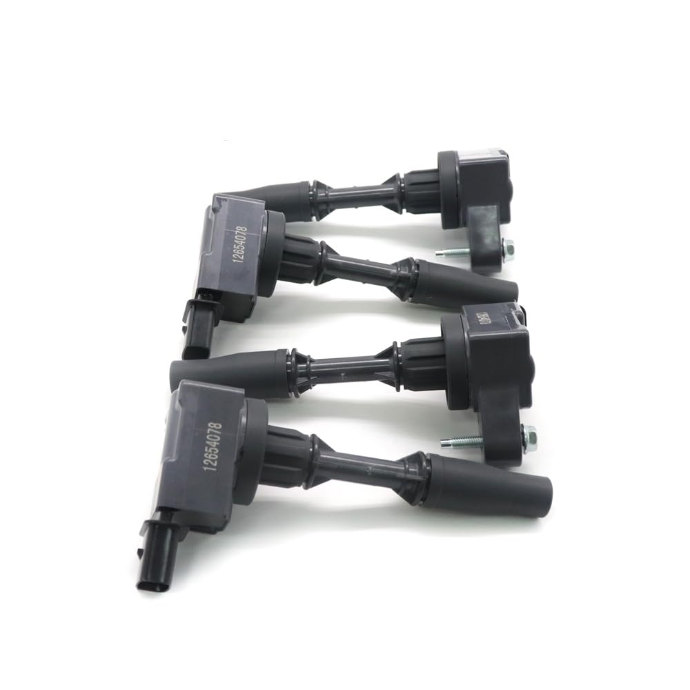 12654078 Auto-Zündspule, passend for Buick Regal Envision Cadillac ATS CT6 Chevrolet Malibu Impala GMC Canyon Acadia 2013–2020(4pcs) von YTRAVHI