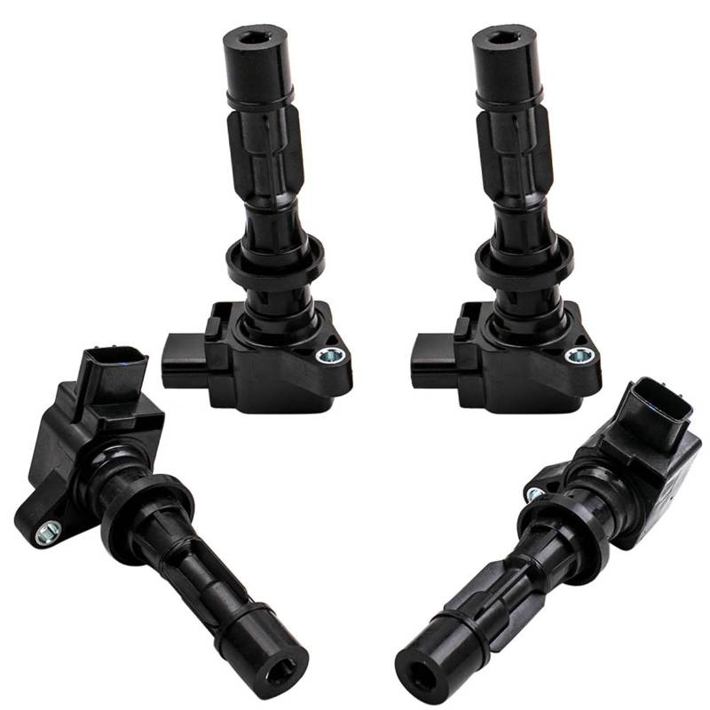4 Stück Zündspulenpakete/Passend for Ford Escape 2.0L 2.3L 6M8G12A366 L3G2-18-100B9U / Passend for Mazda 3 6 CX-7 MX-5 Tribute L3 LF L5 von YTRAVHI