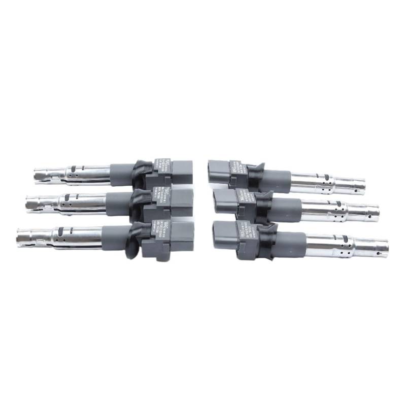 6 Stück 022 905 715 A Zündsysteme Zündspulen/passend for Audi Q7 Skoda Porsche Cayenne VW Touareg Passat UF-556 5C1465 von YTRAVHI
