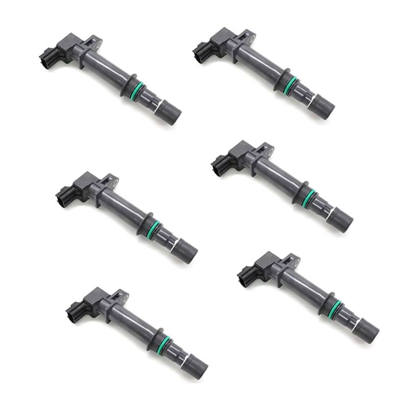 6-teiliges Ersatz-Autozubehör for Zündspulen/Passend for Dodge Jeep Mitsubishi V6 3.7L V8 4.7L UF270 56028138AB 56028138AD von YTRAVHI