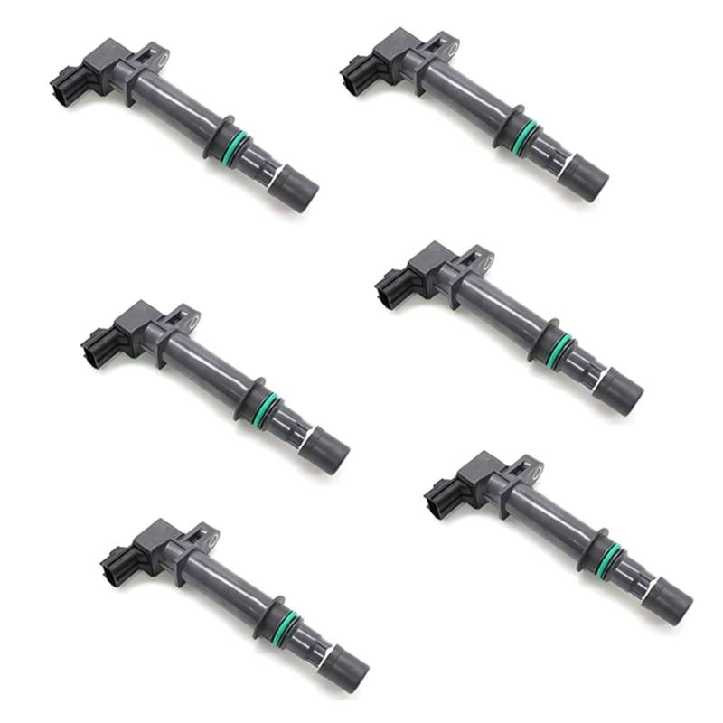 6-teiliges Ersatz-Autozubehör for Zündspulen/Passend for Dodge Jeep Mitsubishi V6 3.7L V8 4.7L UF270 56028138AB 56028138AD von YTRAVHI