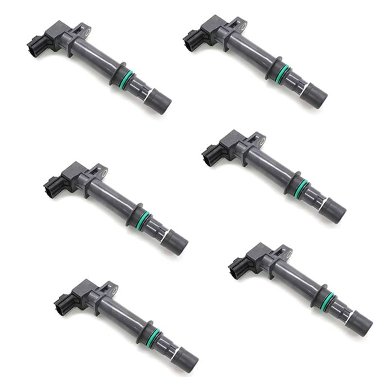 6-teiliges Ersatz-Autozubehör for Zündspulen/passend for Dodge Jeep Mitsubishi V6 3.7L V8 4.7L UF270 56028138AB 56028138AD von YTRAVHI