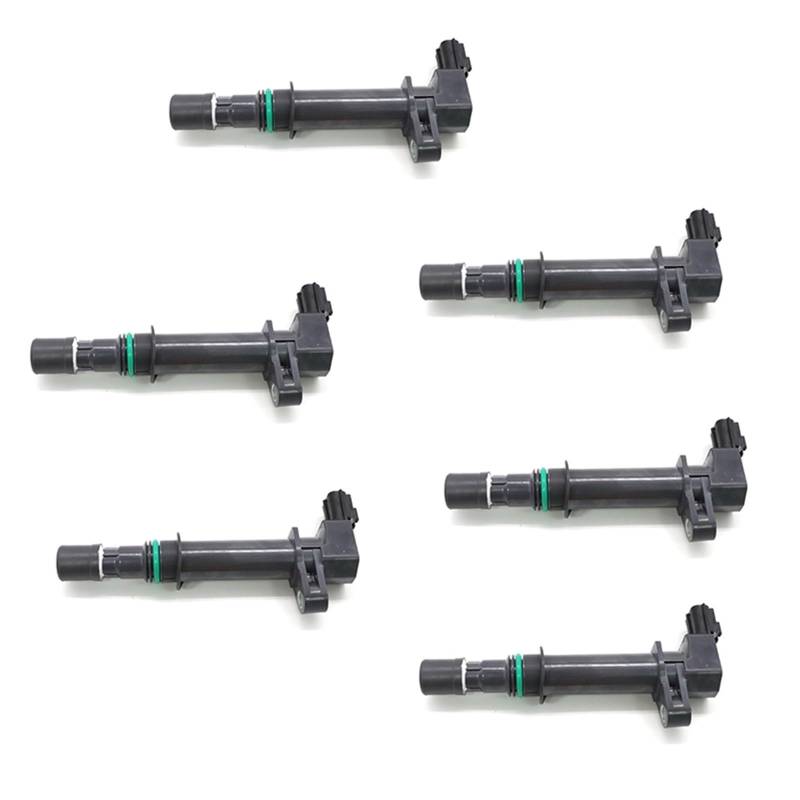 6-teiliges Ersatz-Autozubehör for Zündspulen/passend for Dodge Jeep Mitsubishi V6 3.7L V8 4.7L UF270 56028138AB 56028138AD von YTRAVHI