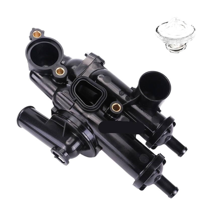 68003582AB Thermostatgehäusebaugruppe/Passend for Dodge Avenger Caliber Journey Chrysler Sebring Jeep Compass Patriot 2.0L 2.4L 902-319(68003582AB) von YTRAVHI