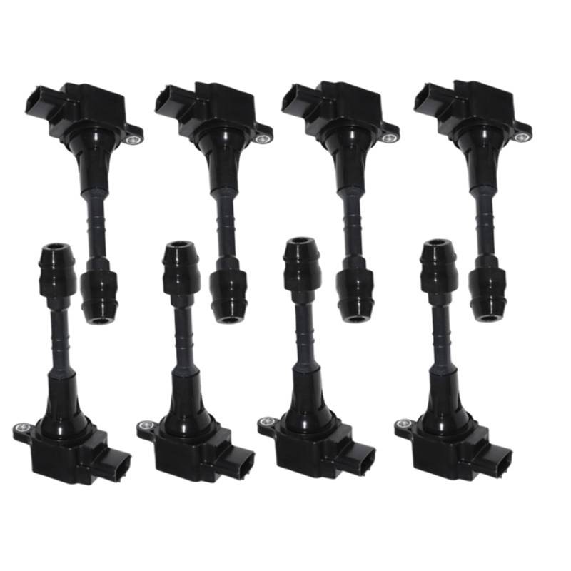 8 Bilder Zündspule/Fit for NISSAN INFINITI FX45 2003-2008 M45 2003-2004 2006-2010 Q45 2002-2006 V8 4,5 L 22448AR210 22448AR215 von YTRAVHI