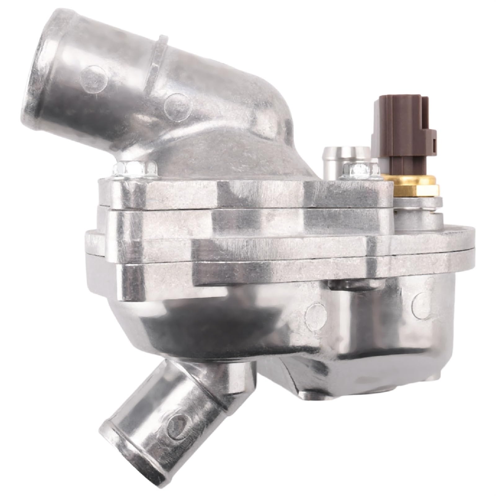 Aluminium-Thermostatgehäuse/Passend for Ford Mustang Explorer 4.0L V6 Abdeckung 2L2Z8575AA 2005–2010 mit Sensoren for Mountaineer Aluminium-Thermostatgehäuse/Passend for Ford Mustang Explorer 4.0L V6 Abdeckung 2L2Z8575AA 2005–2010 mit Sensoren for Mountaineer von YTRAVHI