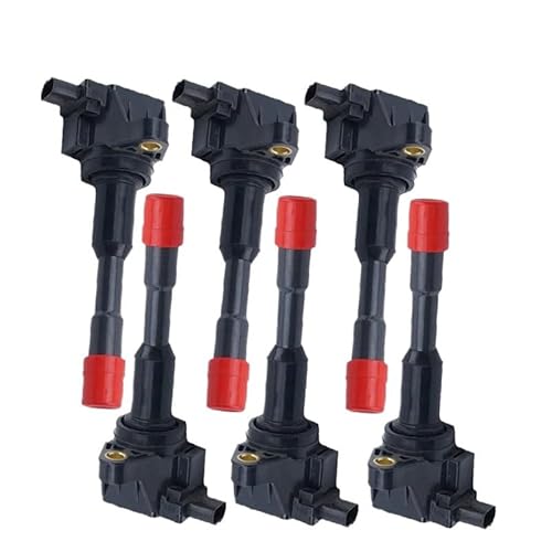Auto Autoteile Zündspulen 30521PWA003 / Passend for Honda Fit Sidi Civic Motor L13A3 CM11108C 30521RLB003 CM11108(6PCS) von YTRAVHI