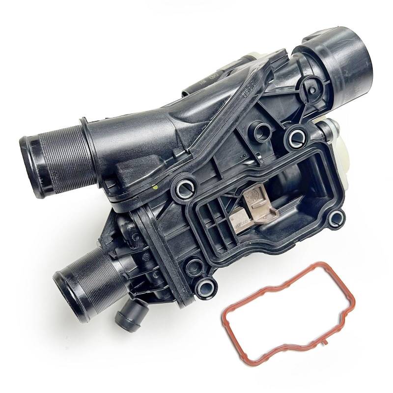 Auto-Thermostat und Gehäuse/Passend for Peugeot Citroen Ford 2.0 BlueHDi Diesel-Thermostat und Gehäuse 9804160380 Kfz-Sensoren von YTRAVHI