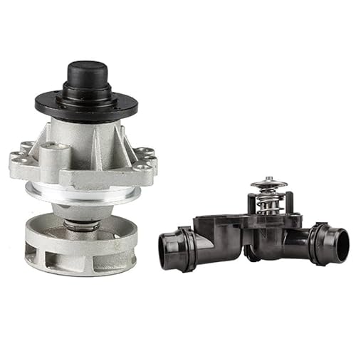 Auto-Thermostat und Wasserpumpe, passend for BMW E38 E39 E46 E53 E60 E61 E65 E66 E83 E85 Z3 Auto-Thermostat und Wasserpumpe, passend for BMW E38 E39 E46 E53 E60 E61 E65 E66 E83 E85 Z3 von YTRAVHI