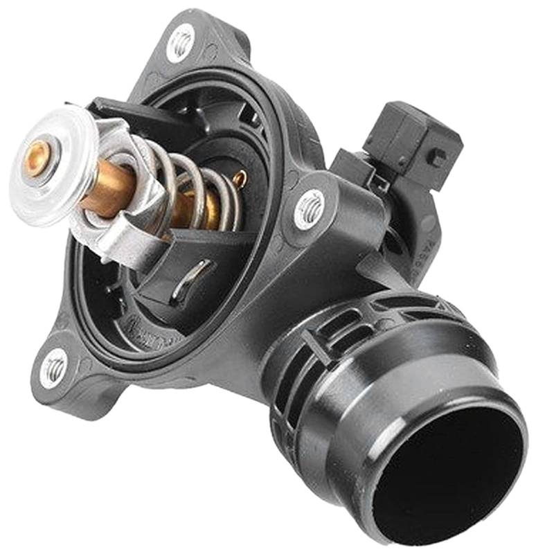 Auto-Thermostatgehäuse, Kühlmittel-Wasserrohr-Auslassflansch, passend for BMW E46 E81 E84 E87 E88 E90 E91 X1 X3 11537510959 von YTRAVHI