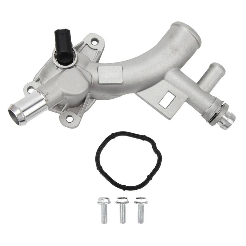 Auto-Thermostatgehäuse, Motorkühlmittel-Wasserpumpenauslass, passend for Chevrolet Cruze Sonic Trax, Buick Encore Chevy 55565334 25193922 von YTRAVHI