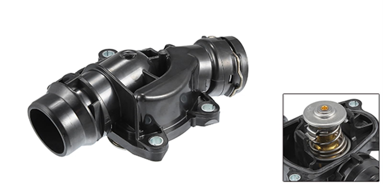 Autohaux Autokühlmittel-Thermostatgehäuse-Baugruppe PEL000050/11512354056/93171547 / Passend for BMW/Passend for Land Rover Range Rover 2003–2012 Autohaux Autokühlmittel-Thermostatgehäuse-Baugruppe PEL000050/11512354056/93171547 / Passend for BMW/Passend for Land Rover Range Rover 2003–2012 von YTRAVHI