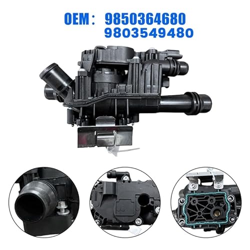 Automotor-Wasserkammer-Thermostatgehäuse 9803549480 / Passend for Opel Peugeot 208 308 5008 Citroen 1.6 Bluehdi 8V 9850364680 Automotor-Wasserkammer-Thermostatgehäuse 9803549480 / Passend for Opel Peugeot 208 308 5008 Citroen 1.6 Bluehdi 8V 9850364680 von YTRAVHI