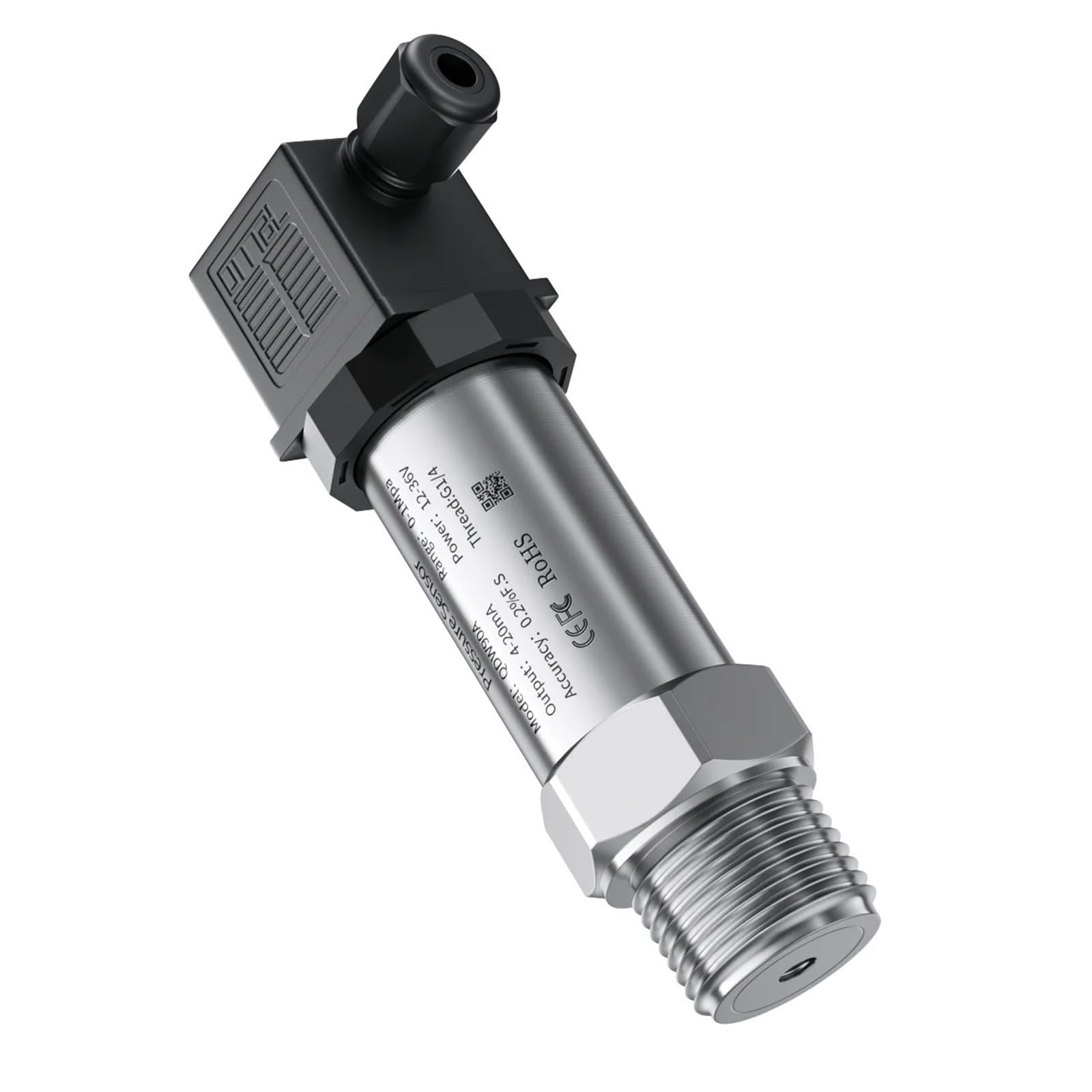 Druck Wandler 0-16Bar/0-10Bar/25Bar/40Bar/100bar/400bar/600Bar Wasser Gas Hydraulische Druck sender Sensor 4-20ma G1/4 Kraftstoffeinspritzschienen-Drucksensor(Output 4-20mA,0-25bar) von YTRAVHI