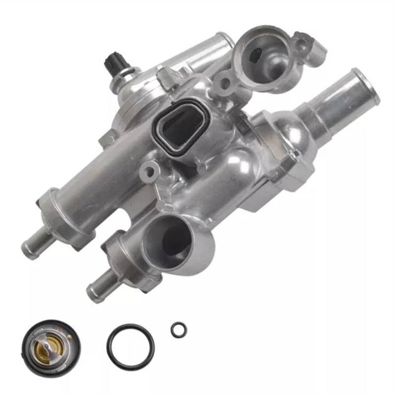 Kfz-Thermostatgehäuse, passend for Dodge Caliber Jeep Compass 68003582AB von YTRAVHI