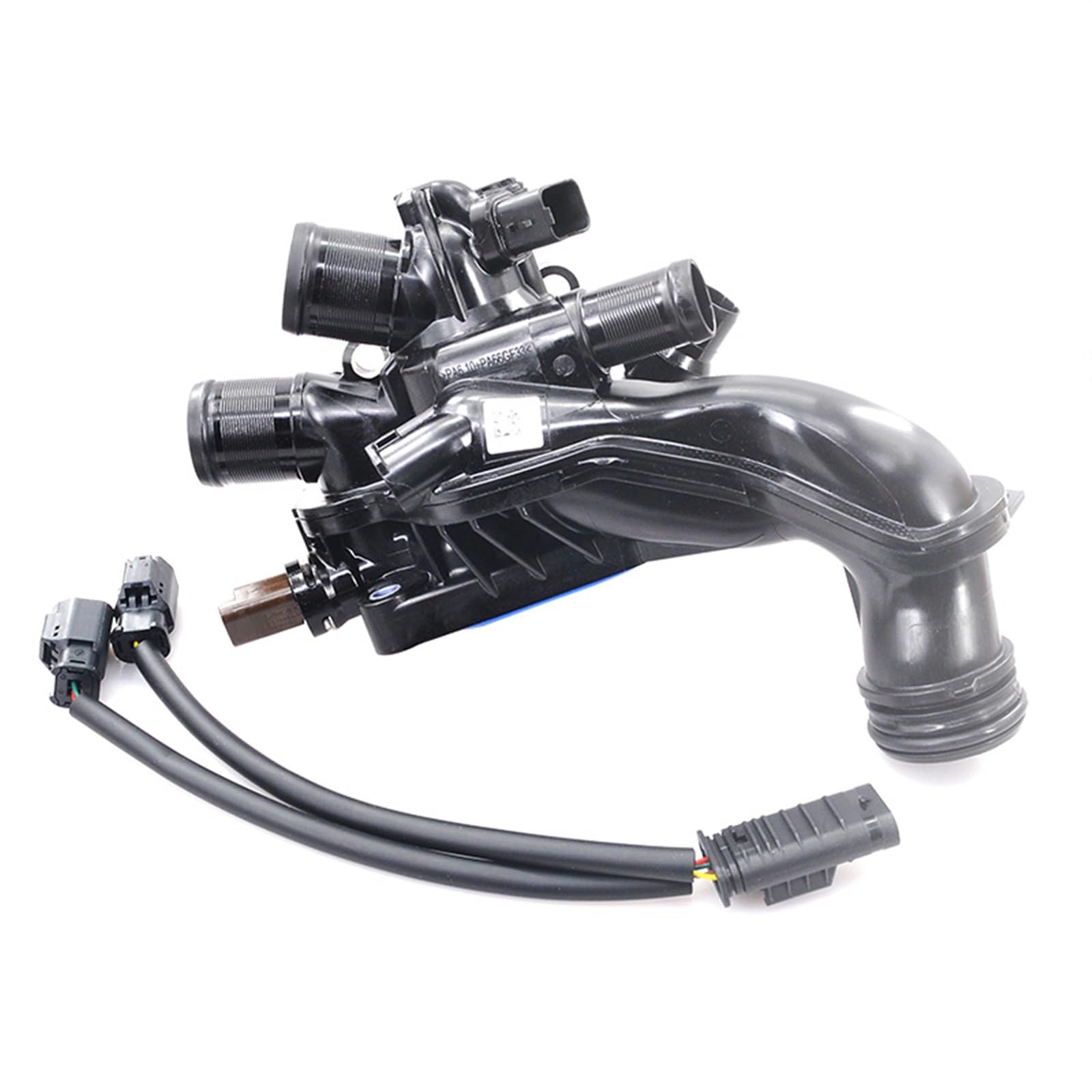 Thermostatgehäuse 9808646980 / Passend for MINI R56 R55 Peugeot 207 208 308 508 2008 3008 1,4 1,6 16VTi Citroen DS3 C3(With Wire) von YTRAVHI
